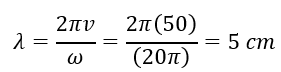 Ở mặt thoáng của chất lỏng có hai nguồn sóng A, B cách nhau 18 cm, dao động theo phương thẳng đứng với phương trình u_A=u_B=a cos⁡(20πt) (t tính bằng giây). Tốc độ truyền sóng trên mặt chất lỏng là 50 cm/s. Gọi M là điểm ở mặt chất lỏng gần A nhất sao cho phần tử chất lỏng tại M dao động với biên độ cực đại và cùng pha với nguồn A. Khoảng cách BM nhỏ nhất bằng 	A. 25 cm.	B. 20 cm.	C. 5 cm.	D. 15 cm (ảnh 2)