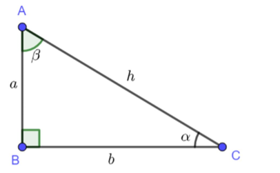 Đâu là cạnh kề cạnh đối cạnh huyền trên tam giác vuông (ảnh 1)