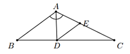 Cho tam giác ABC có góc A = 120 độ, AB = 3 cm, AC = 6 cm. Tính độ dài đường phân  (ảnh 1)