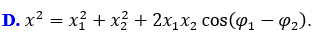 Một vật thực hiện đồng thời hai dao động điều hòa cùng phương, cùng tần số, có  (ảnh 7)