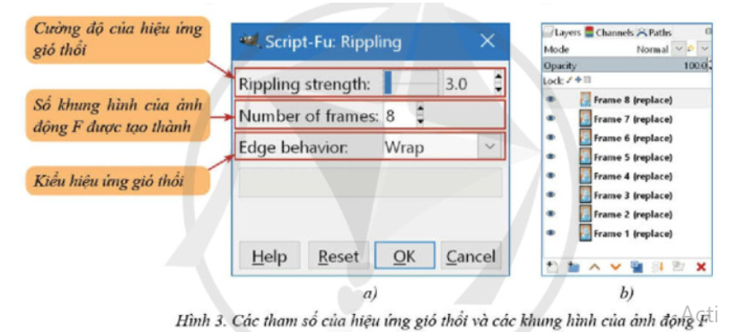 Hãy sử dụng GIMP để tạo một ảnh động với hiệu ứng gió thổi. Lưu tệp ảnh tĩnh và xuất ảnh động sang định dạng GIF. Theo ví dụ, tên tệp ảnh tĩnh là “QuyetThang.xcf”, tên tệp ảnh động là “QuyetThang.gif”. (ảnh 1)