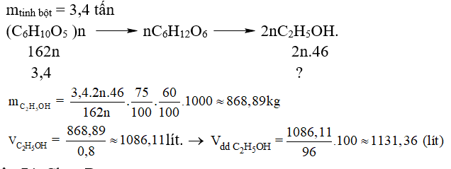 Dùng dung dịch sát khuẩn (thành phần chính là etanol) là một trong những cách để phòng dịch Covid-19. Ngoài ra, etanol được dùng thay xăng làm nhiên liệu cho động cơ đốt trong, như bằng cách tiến hành pha etanol vào xăng truyền thống với tỉ lệ 5% để được xăng E5 (xăng sinh học). Các nhà máy sản xuất cồn tinh khiết dùng để pha xăng E5 thường dùng nguyên liệu là sắn khô để lên men rượu theo sơ đồ sau: (C6H10O5)n   C6H12O6   C2H5OH. (ảnh 1)