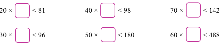 Viết số thích hợp trong các số 2, 3, 4, 5, 6, 7, 8, 9 vào ô trống:  (ảnh 1)