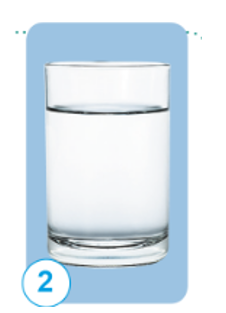 Rót nước đun sôi để nguội vào một cốc thủy tinh không màu (hình 2): (ảnh 1)
