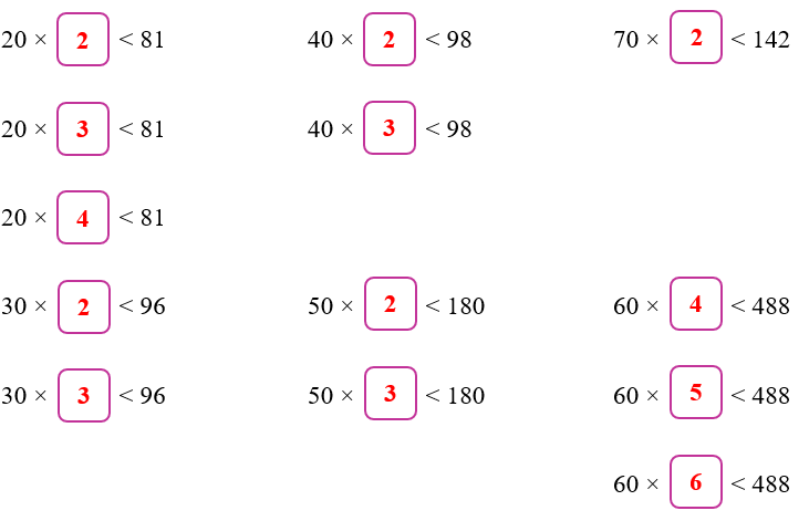 Viết số thích hợp trong các số 2, 3, 4, 5, 6, 7, 8, 9 vào ô trống:  (ảnh 2)