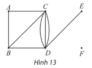Cho đồ thị như Hình 13.   a) Chỉ ra bậc của các đỉnh của đồ thị. b) Chỉ ra các đỉnh bậc lẻ của đồ thị. c) Tính tổng tất cả các bậc của các đỉnh của đồ thị. (ảnh 1)