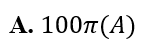 Cường độ dòng điện xoay chiều có biểu thức i= cos (100 pi t - pi/6 ) A, cường độ dòng điện hiệu (ảnh 1)