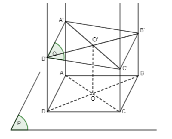 Trong mặt phẳng (P) cho hình bình hành ABCD. Ta dựng các nửa đường thẳng song song với nhau và nằm về một phía đối với (P) lần lượT đi qua các điểm A, B, C, D. Một mặt phẳng (Q) cắt bốn nửa đường thẳng nói trên tại A’, B’, C’, D’. Chứng minh rằng: AA’ + CC’ = BB’ + DD’.  (ảnh 1)