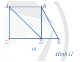 Hãy chỉ ra hai đường đi Euler trong đồ thị ở Hình 11a.    (ảnh 1)