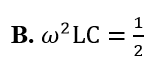Trong mạch điện xoay chiều RLC mắc nối tiếp có dòng điện xoay chiều với tần số  (ảnh 2)