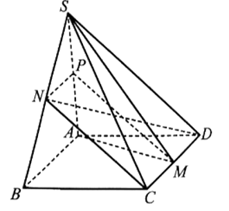 Cho hình chóp S.ABCD có đáy ABCD là hình bình hành. Gọi M, N lần lượt là trung điểm của CD, SB.  a) Xác định giao tuyến của hai mặt phẳng (SAB) và (CDN).  b) Chứng minh rằng đường thẳng CN song song với mặt phẳng (SAM).  (ảnh 1)