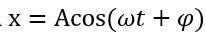 Vật dao động điều hòa dọc theo trục Ox với phương trình x=Acos(ωt+phi). Khi đi qua vị trí cân bằng thì tốc độ của vật là (ảnh 1)