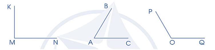 a) Số?   b) Dùng thước đo góc để đo các góc sau và ghi lại kết quả:   (ảnh 2)