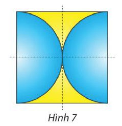 Tìm phép đối xứng trục và phép đối xứng tâm biến Hình 7 thành chính nó.   (ảnh 1)