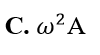 Vật dao động điều hòa dọc theo trục Ox với phương trình x=Acos(ωt+phi). Khi đi qua vị trí cân bằng thì tốc độ của vật là (ảnh 4)