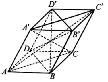 Chứng minh rằng trong một hình hộp, tổng bình phương của bốn đường chéo bằng tổng bình phương của tất cả các cạnh.  (ảnh 2)