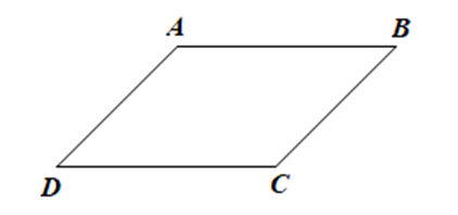 Cho hình bình hành ABCD có góc A = 3 góc B. Số đo các góc của hình bình hành (ảnh 1)