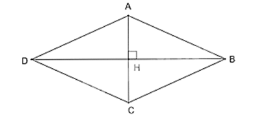Để chứng minh tứ giác ABCD là hình vuông, dấu hiệu nào sau đây là sai? (ảnh 1)