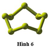 Phân tử sulfur, S8, có cấu tạo như Hình 6.  a) Giải thích vì sao phân tử này không phân cực. (ảnh 1)