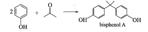 b) Bisphenol A là hợp chất được dùng nhiều trong công nghiệp để điều chế nhựa epoxy. Bisphenol (ảnh 1)