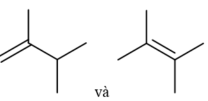 Khi dehydrogen hợp chất 2,3-dimethylbutane có thể thu được bao nhiêu alkene đồng phân cấu tạo của nhau? (ảnh 1)