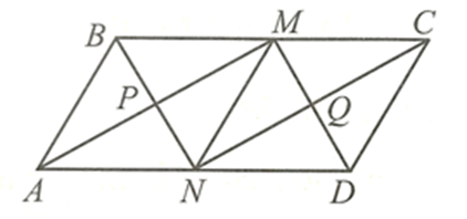 Cho hình bình hành ABCD có BC = 2AB Chứng minh tứ giác MBND là hình bình hành. (ảnh 1)