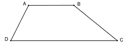 Tính các góc của hình thang ABCD (AB // CD), biết rằng góc A = 3 góc D, góc B - góc C (ảnh 1)