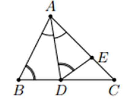 Cho tam giác ABC, đường phân giác AD. Chứng minh AD^2 < AB.AC (ảnh 1)