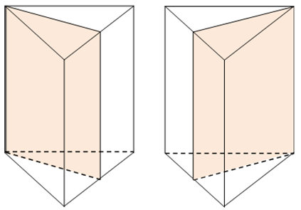 Hình lăng trụ tam giác đều có tất cả các cạnh bằng nhau có bao nhiêu mặt phẳng đối (ảnh 1)