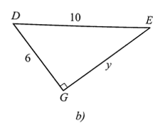Tính độ dài y ở hình 3b độ dài ở các hình là cùng đơn vị đo (ảnh 1)