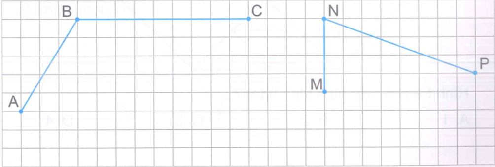 Hãy xác định điểm D và điểm Q để ABCD và MNPQ là hình bình hành và vẽ các hình bình hành đó. (ảnh 1)