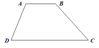 Tứ giác ABCD có góc A + góc D = góc B + góc C  Chứng minh tứ giác ABCD là hình thang. (ảnh 1)