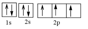 a)Viết cấu hình electron của nguyên tử nitrogen (7N) theo ô orbital. Nguyên tử N có bao nhiêu electron hoá trị ghép đôi, bao nhiêu electron hoá trị độc thân? (ảnh 1)