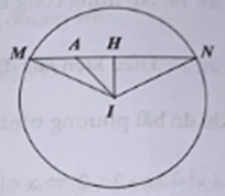 Trong mặt phẳng với hệ tọa độ Oxy, cho đường tròn (C) x^2 + y^2 + 4x - 6y + 5 = 0. Đường thẳng d đi qua A(3;2) và cắt (C) theo một dây cung ngắn nhất có phương trình là (ảnh 1)