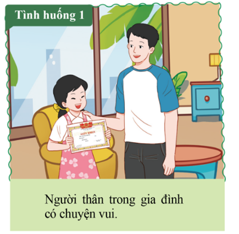 Đóng vai thể hiện những hành động quan tâm, chăm sóc thường xuyên đến người (ảnh 1)