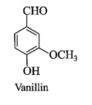 Trong vỏ quả cây vanilla có hợp chất mùi thơm dễ chịu, tên thường là vanillin. Công thức cấu tạo của vanillin là: (ảnh 1)