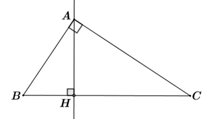 Cho tam giác ABC vuông tại A có đường cao AH. Biết AB = 6a; BC = 10a; với a là (ảnh 1)