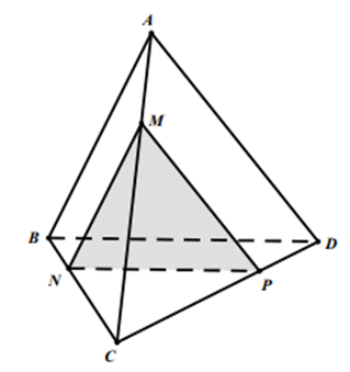 Cho hình chóp S.ABCD có đáy ABCD là hình thang (AB//CD). Gọi I, J lần lượt là trung điểm của các cạnh AD, BC và G là trọng tâm tam giác SAB .  (ảnh 1)
