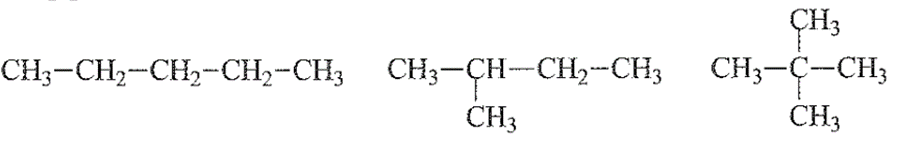 Xác định loại đồng phân cấu tạo có thể có và viết các đồng phân cấu tạo có thể có của các hợp chất có công thức phân tử C5H12 và C4H8. (ảnh 1)