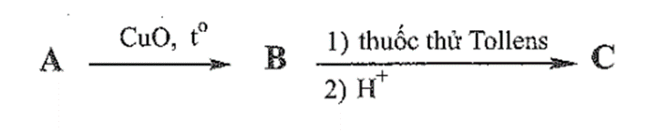 Ba hợp chất thơm A, B, C đều có ứng dụng trong thực tiễn: A có tác dụng chống sinh vật kí sinh (chấy, rận) (ảnh 1)