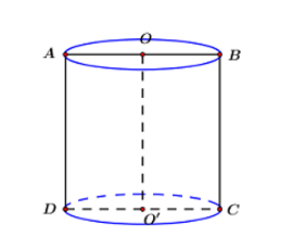 Thiết diện qua trục của hình trụ là một hình chữ nhật có diện tích bằng 10. Diện tích xung quanh của hình trụ đó bằng: A. 10π. B. 10. C. 5π. D. 5. (ảnh 1)