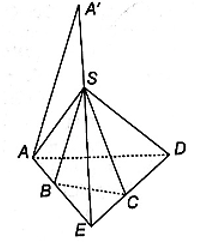 Cho hình chóp S.ABCD có đáy ABCD không là hình thang.  a) Xác định giao tuyến của hai mặt phẳng (SAB) và (SCD).  (ảnh 1)