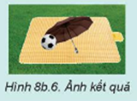 Em sẽ xếp các lớp ảnh theo thứ tự nào từ dưới lên trên để có kết quả là ảnh ở Hình 8b.6 (ảnh 2)