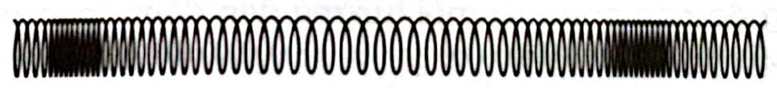 Hình 9.2 mô tả một phần của sóng dọc truyền trên một sợi dây lò xo. Hãy nêu cách (ảnh 1)