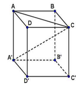 Cho hình lập phương ABCD.A'B'C'D' có a căn 3 . Tính thể tích của hình lập phương. (ảnh 1)