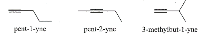 Viết đồng phân và gọi tên các alkane, alkene, alkyne có 5 nguyên tử carbon trong phân tử và đồng đẳng của benzene có 8 nguyên tử carbon trong phân tử. (ảnh 3)