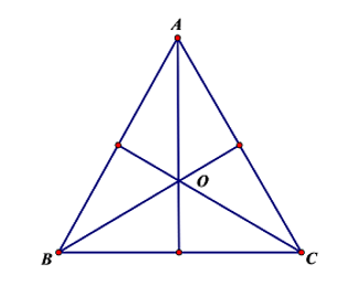 Cho tam giác đều tâm O. Hỏi có bao nhiêu phép quay tâm O góc , 0 ≤ ≤ 2 biến tam giác trên thành chính nó? (ảnh 1)