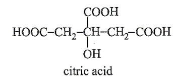 Tính chất hóa học của Acid Citric