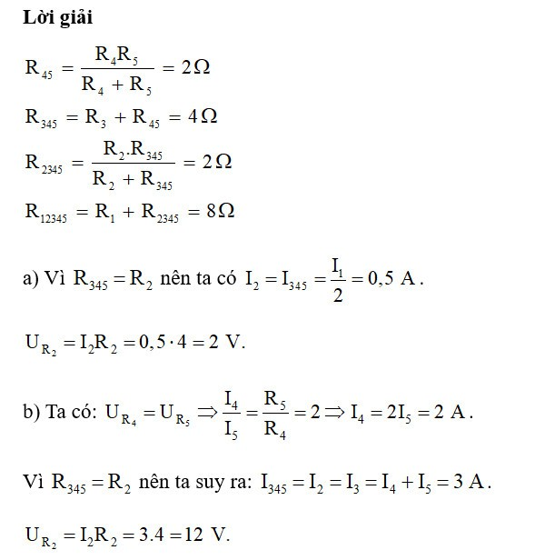 Cho mạch điện như Hình 23.2 (ảnh 2)