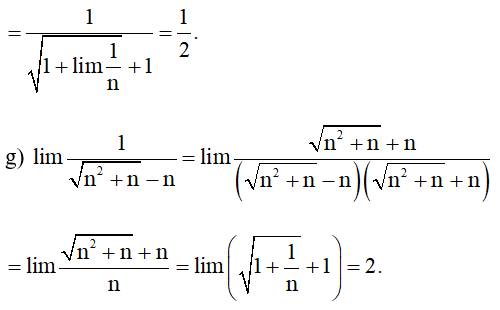 Tìm các giới hạn sau: (ảnh 2)